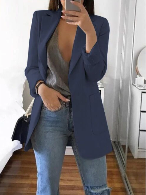 Krohn-e | Slim-Fit Blazer Modern und Elegant