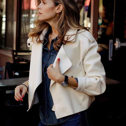 Krohn-e | Lederjacke - Retro & Stilvoll