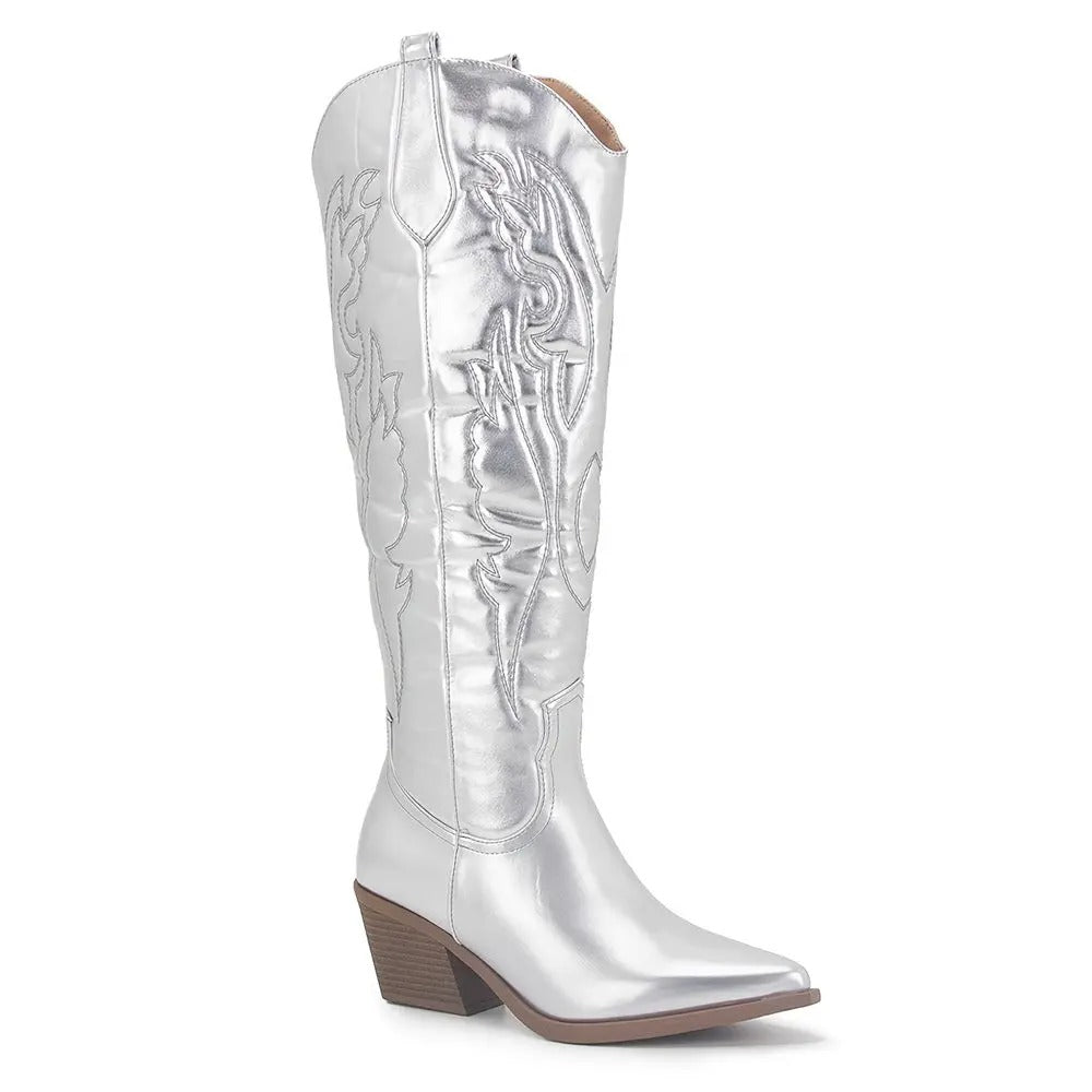 Krohn-e | Robuste Cowboystiefel Bis Zum Knie