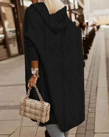 Frauen Strick Kapuzenpullover von Fudus