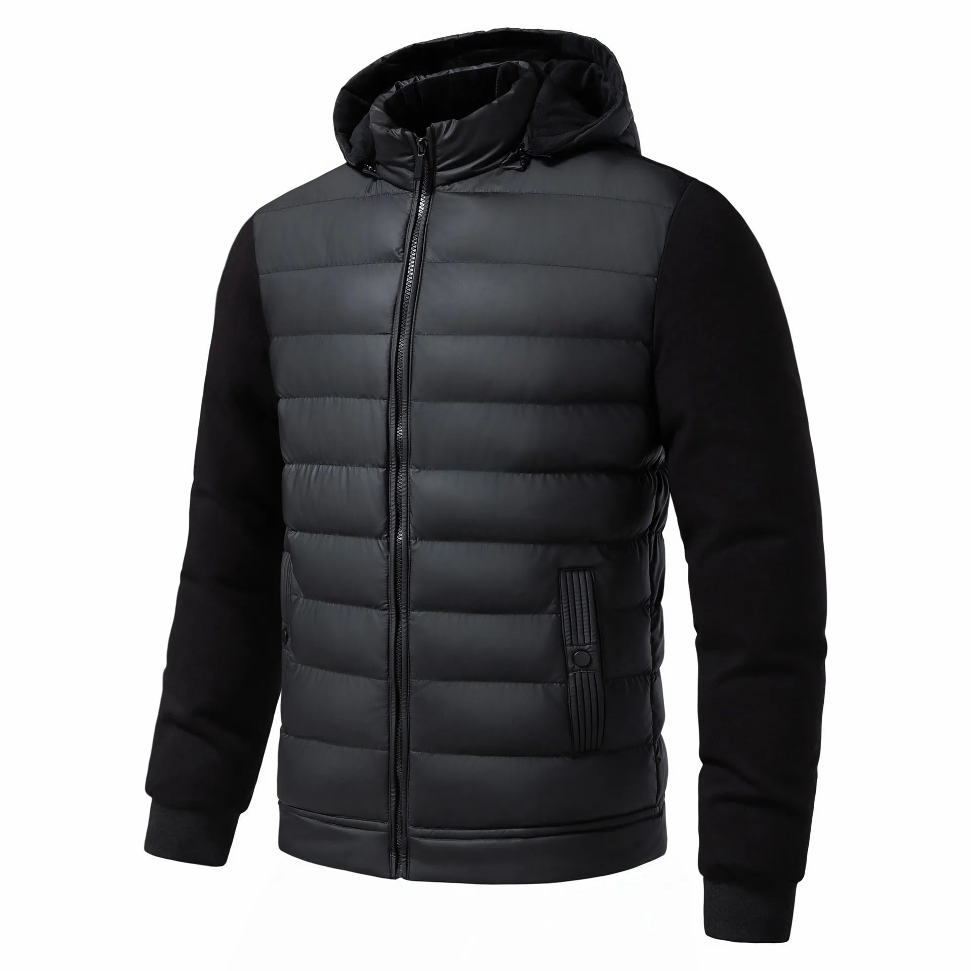 Krohn-e | Freizeitwinterjacke mit Kapuze für Herren