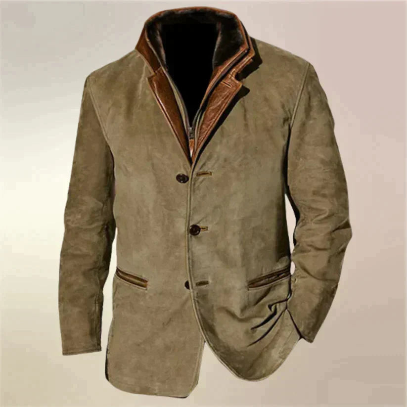 Krohn-e | Vintage-Herbstjacke für Männer