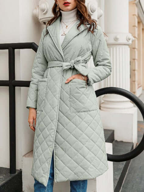Krohn-e | Kariert Winterjacke
