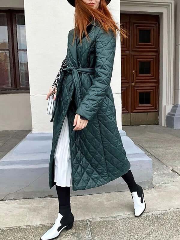 Krohn-e | Kariert Winterjacke