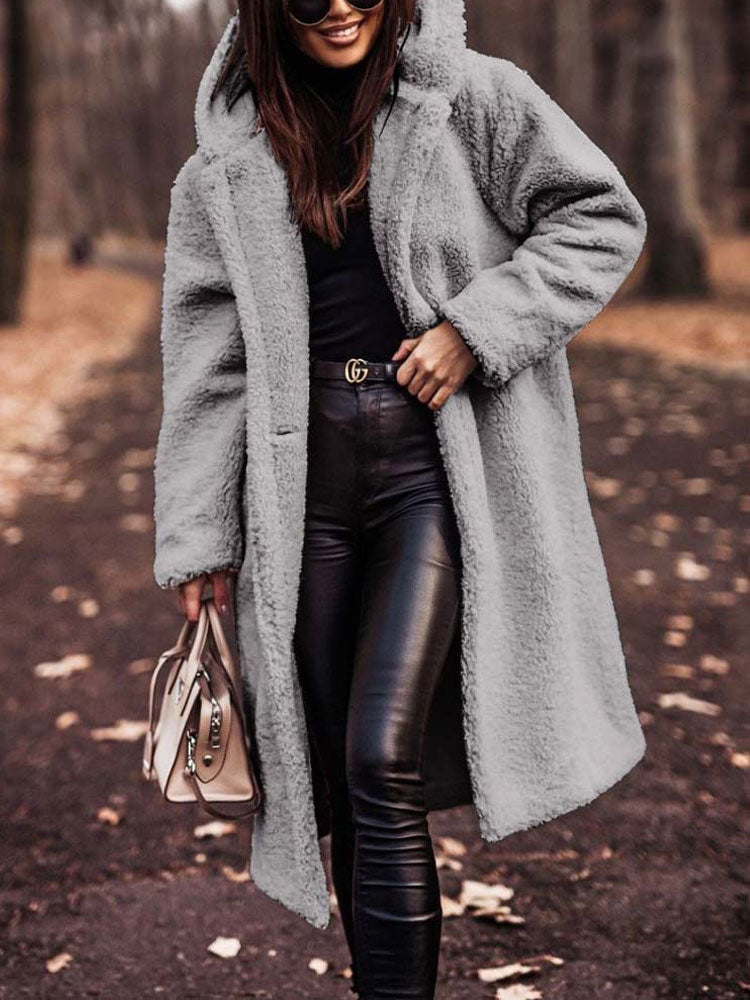 Krohn-e | Jacke Jacke Damen Oversized Fit Modische Wahl für Den Herbst
