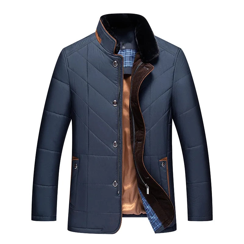Krohn-e | Quilted Jacke Polyester Warm, Elegant