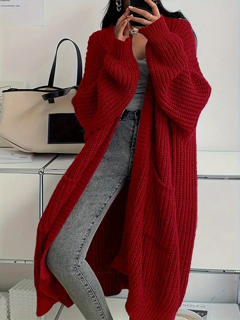 Krohn-e | Zeitloser Komfort Offener Pullover