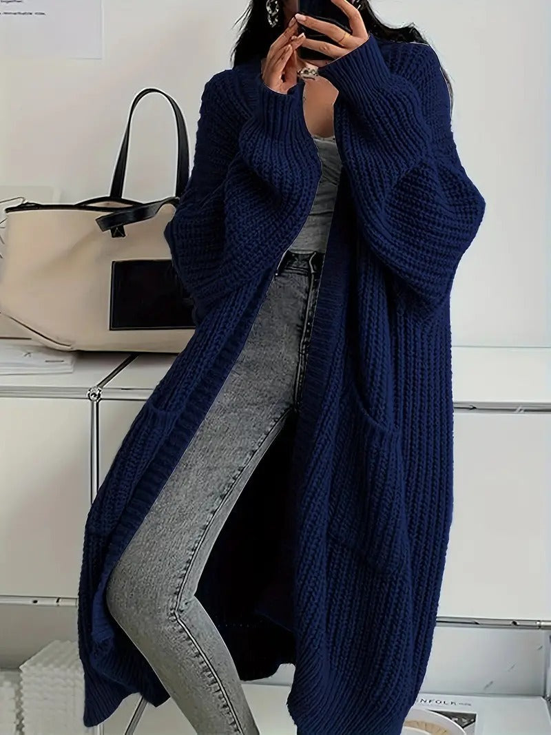 Krohn-e | Zeitloser Komfort Offener Pullover
