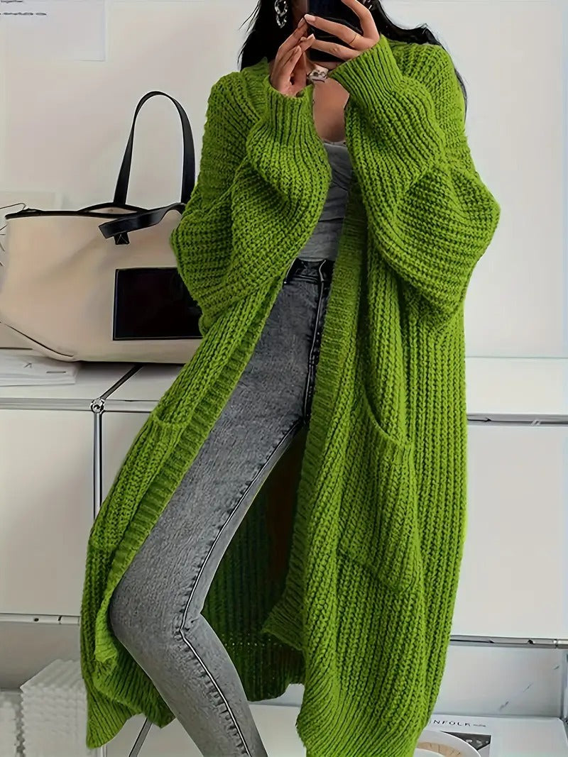 Krohn-e | Zeitloser Komfort Offener Pullover
