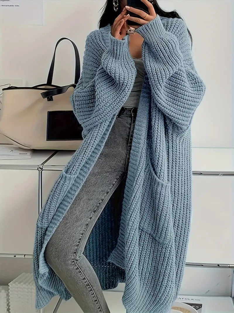 Krohn-e | Zeitloser Komfort Offener Pullover