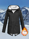 Krohn-e | Wasserdichte Jacke mit Kordelzug