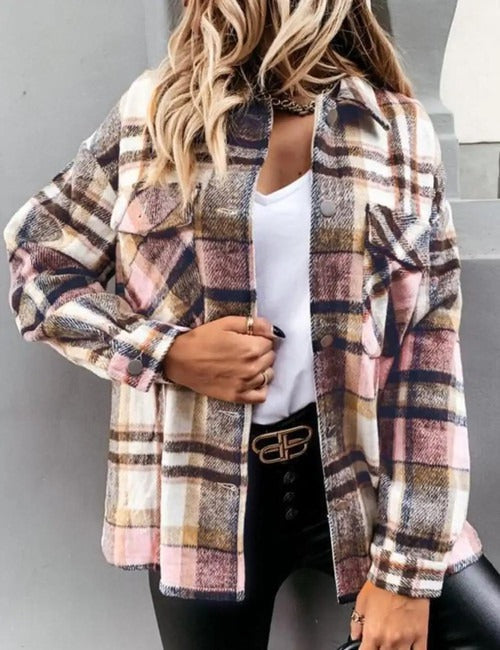 Krohn-e | Jacke mit Knopfleiste für Damen