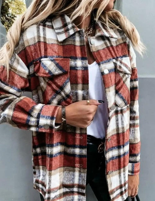 Krohn-e | Jacke mit Knopfleiste für Damen