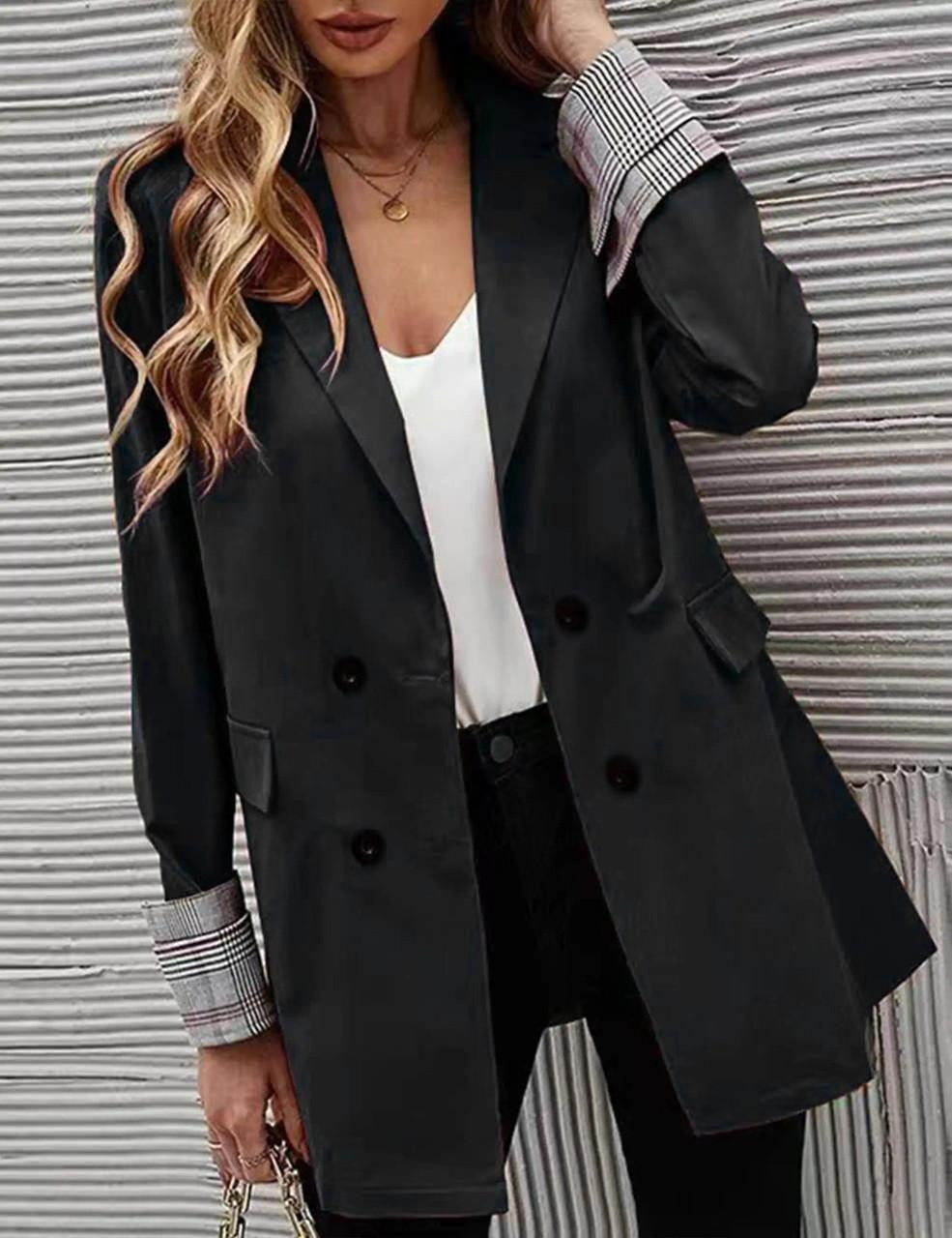 Krohn-e | Blazerjacke mit Manschetten für Damen
