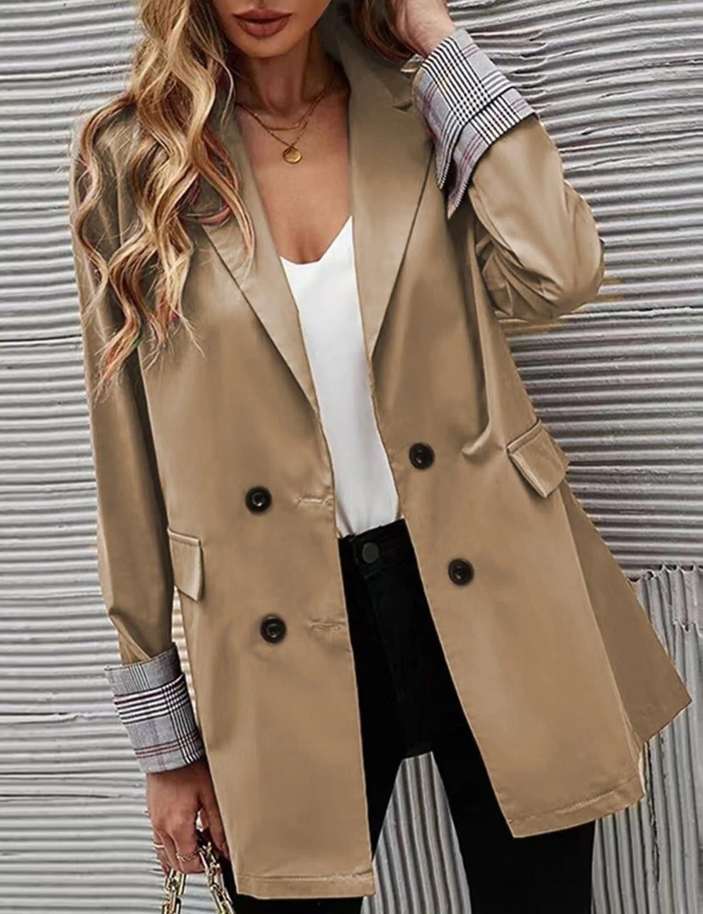 Krohn-e | Blazerjacke mit Manschetten für Damen