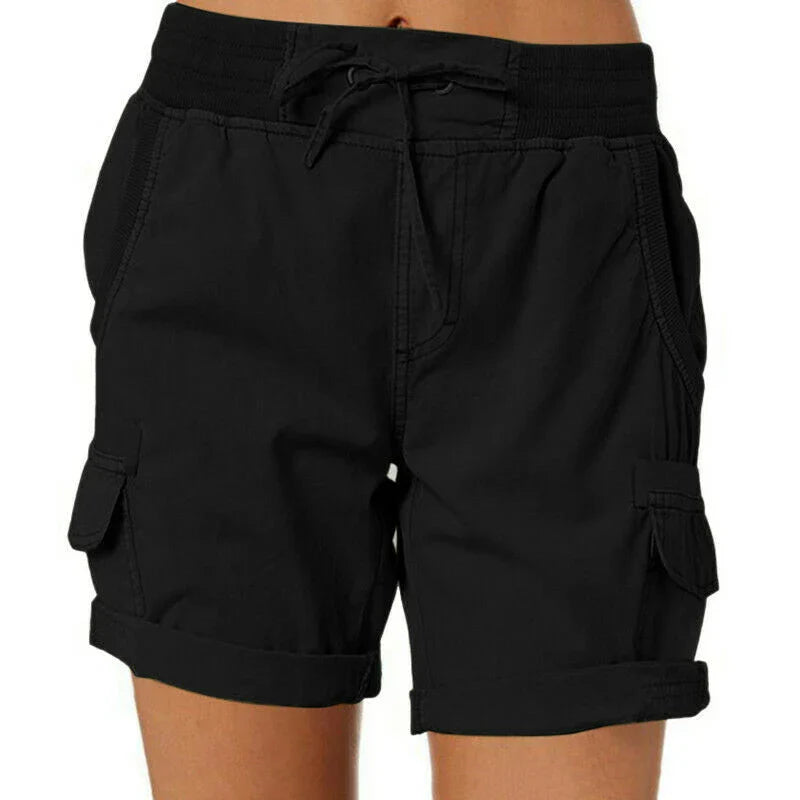Gemütliche, hoch taillierte Freizeithose