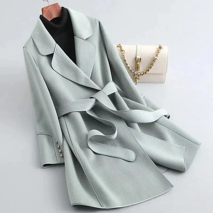 Krohn-e | Trenchcoat mit Eleganter Form