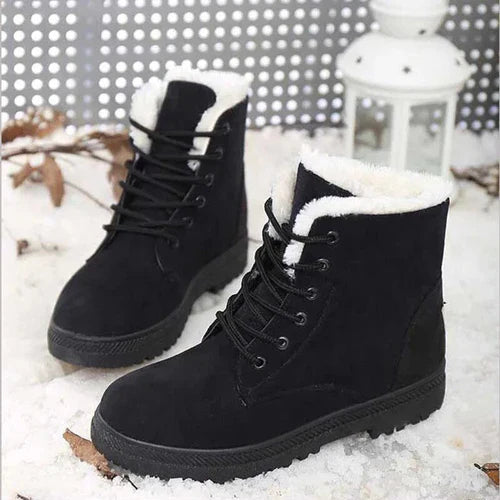 Komfortable und stylische Herren-Stiefel mit orthopädischer Ausstattung und Kunstpelz-Innenfutter