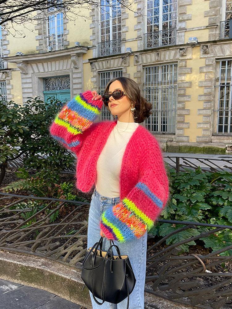 Krohn-e | Bunter Strickpullover