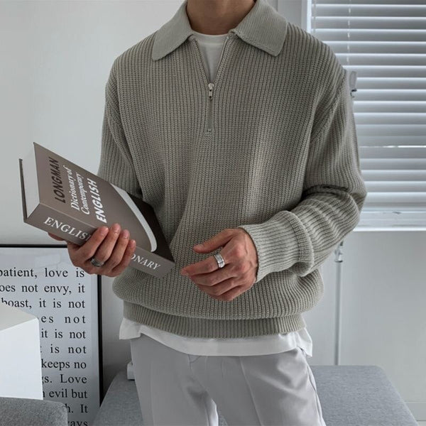 Krohn-e | Herrenpullover mit Elegantem Stil