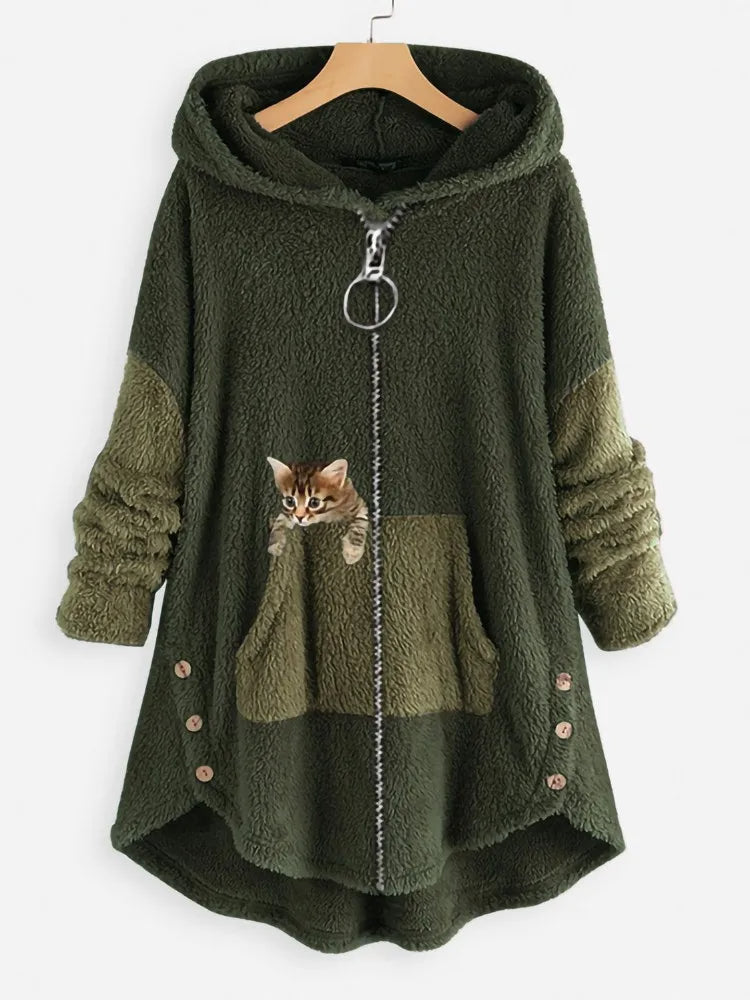 Krohn-e | Ultraweicher und Warmer Langarmmantel