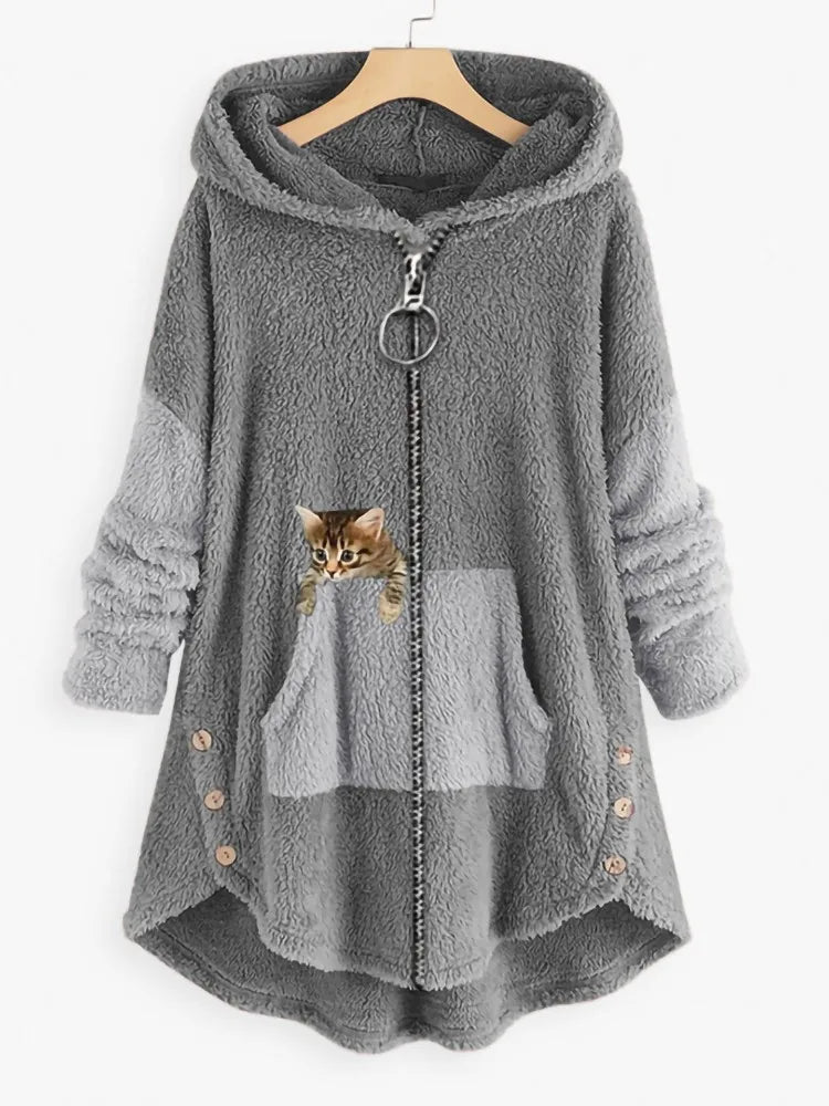 Krohn-e | Ultraweicher und Warmer Langarmmantel