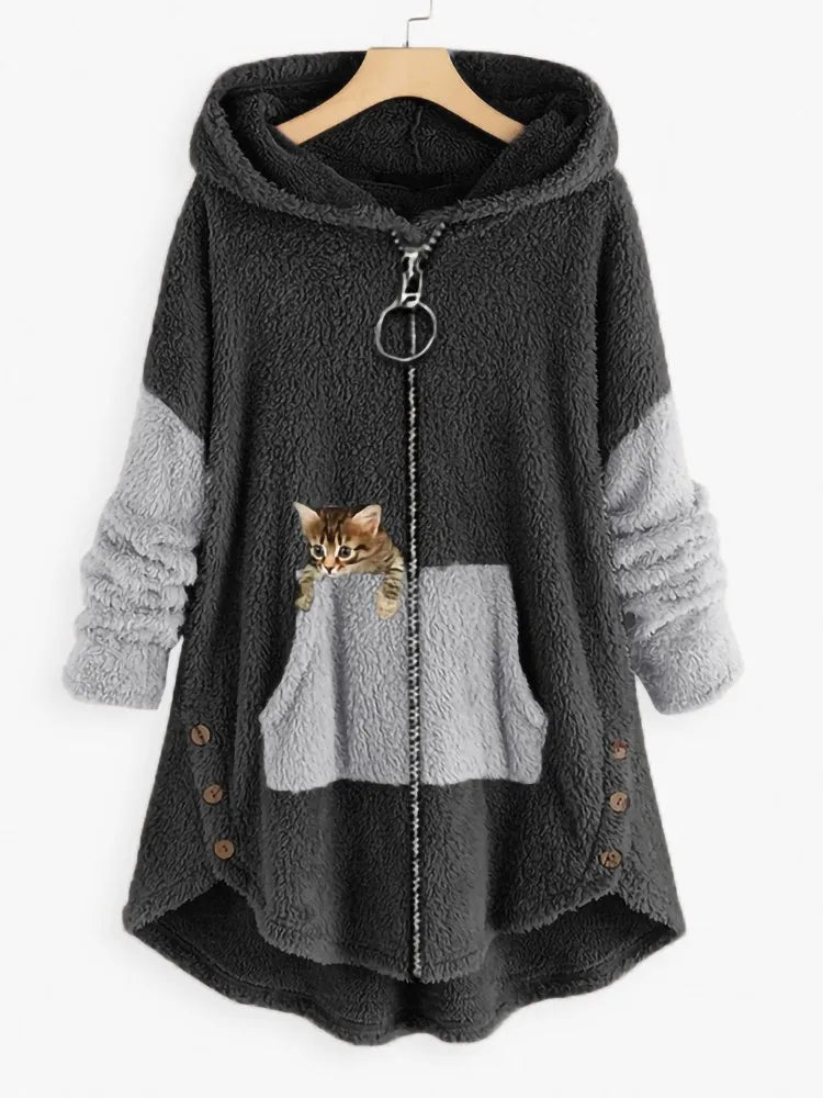 Krohn-e | Ultraweicher und Warmer Langarmmantel