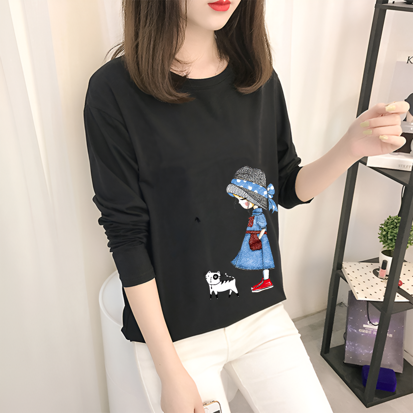 Fudus: Das vielseitige Langarmshirt in ultimativem Design