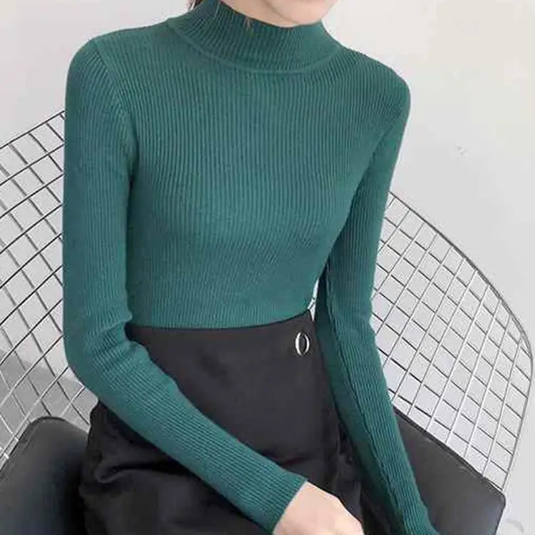 Krohn-e | gerippter Wollpullover für Damen
