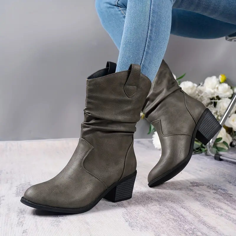 Krohn-e | Western Halbhohe Stiefel