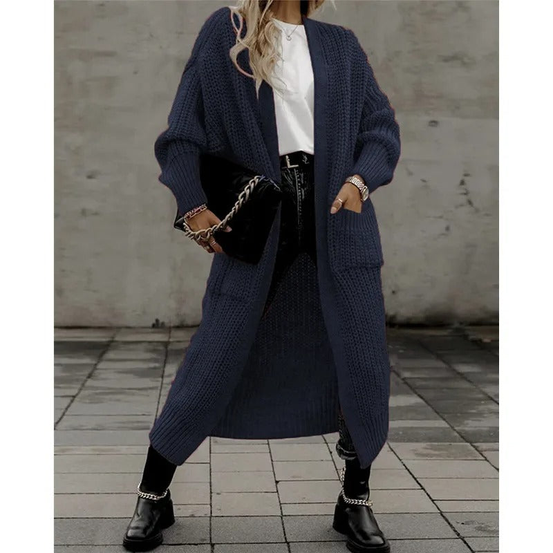 Krohn-e | Lässiger Damen-Wollcardigan