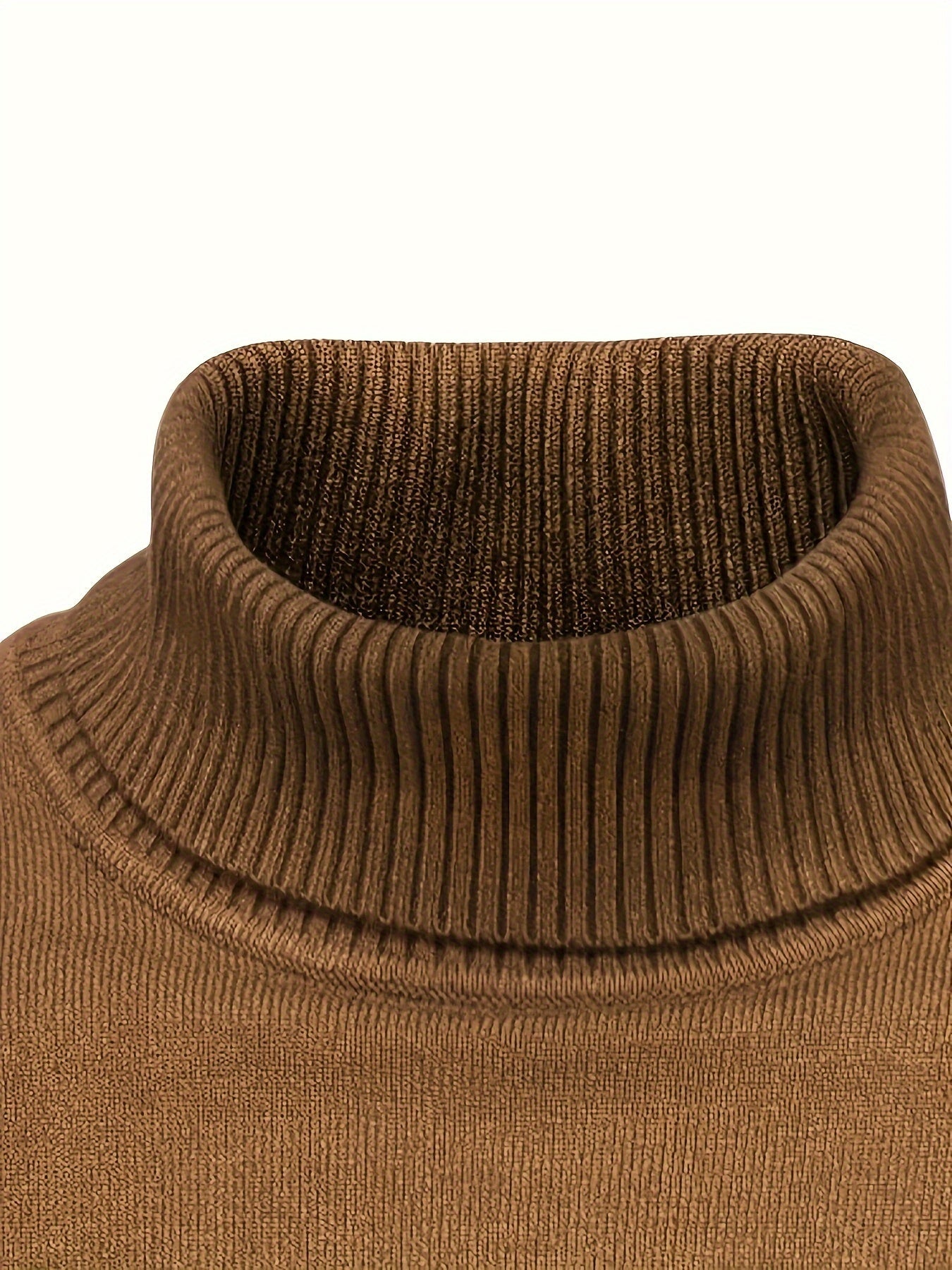 Krohn-e | Klassischer Rollkragenpullover Weich und Stilvoll Wollmischung