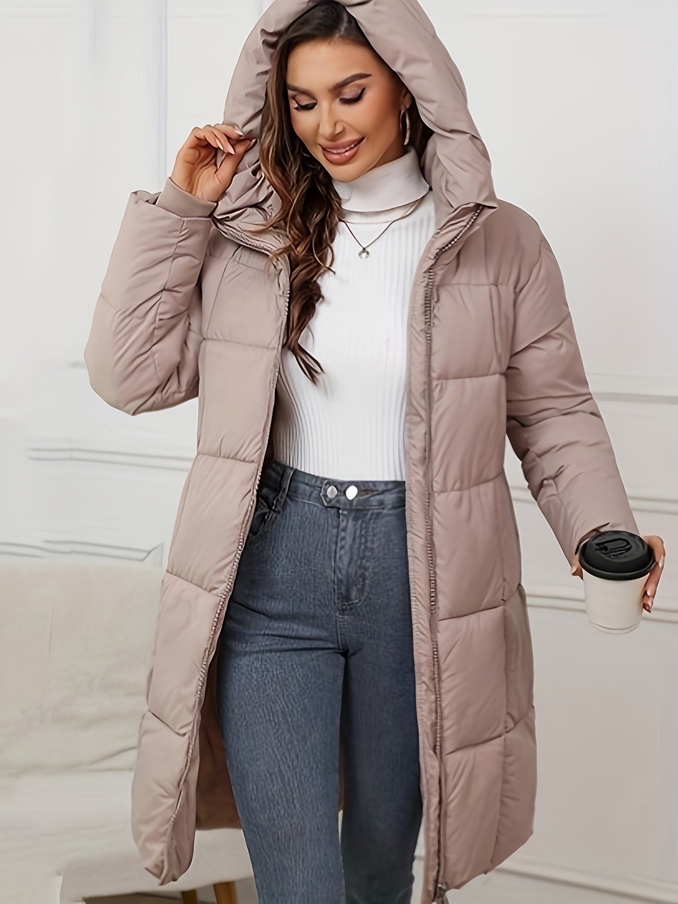 Krohn-e | Lässig Warme Kapuzenpullover für Damen Ideal für Herbst Winter