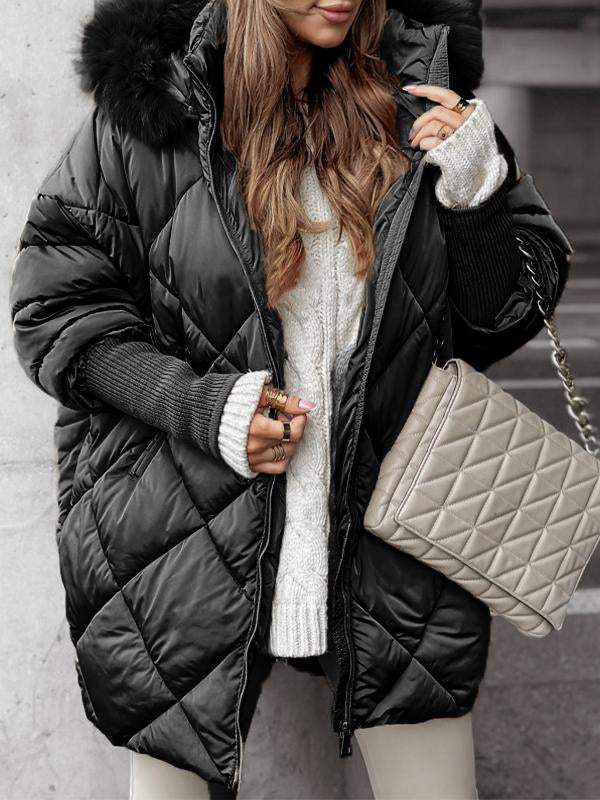 Krohn-e | Freizeitjacke für Damen, mit Kapuze & Baumwolle