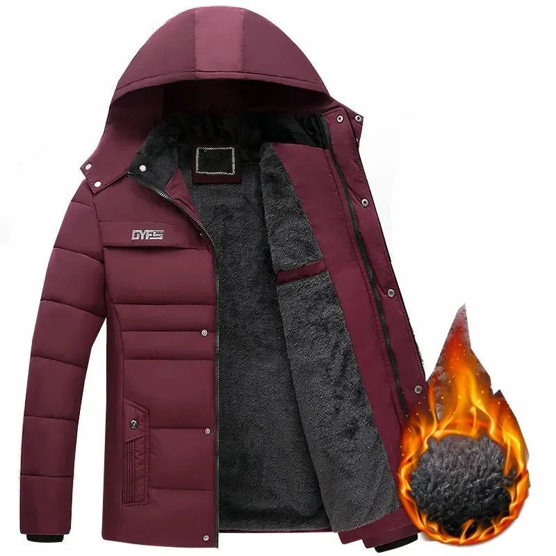Herren Winterjacke, winddicht für Outdoor