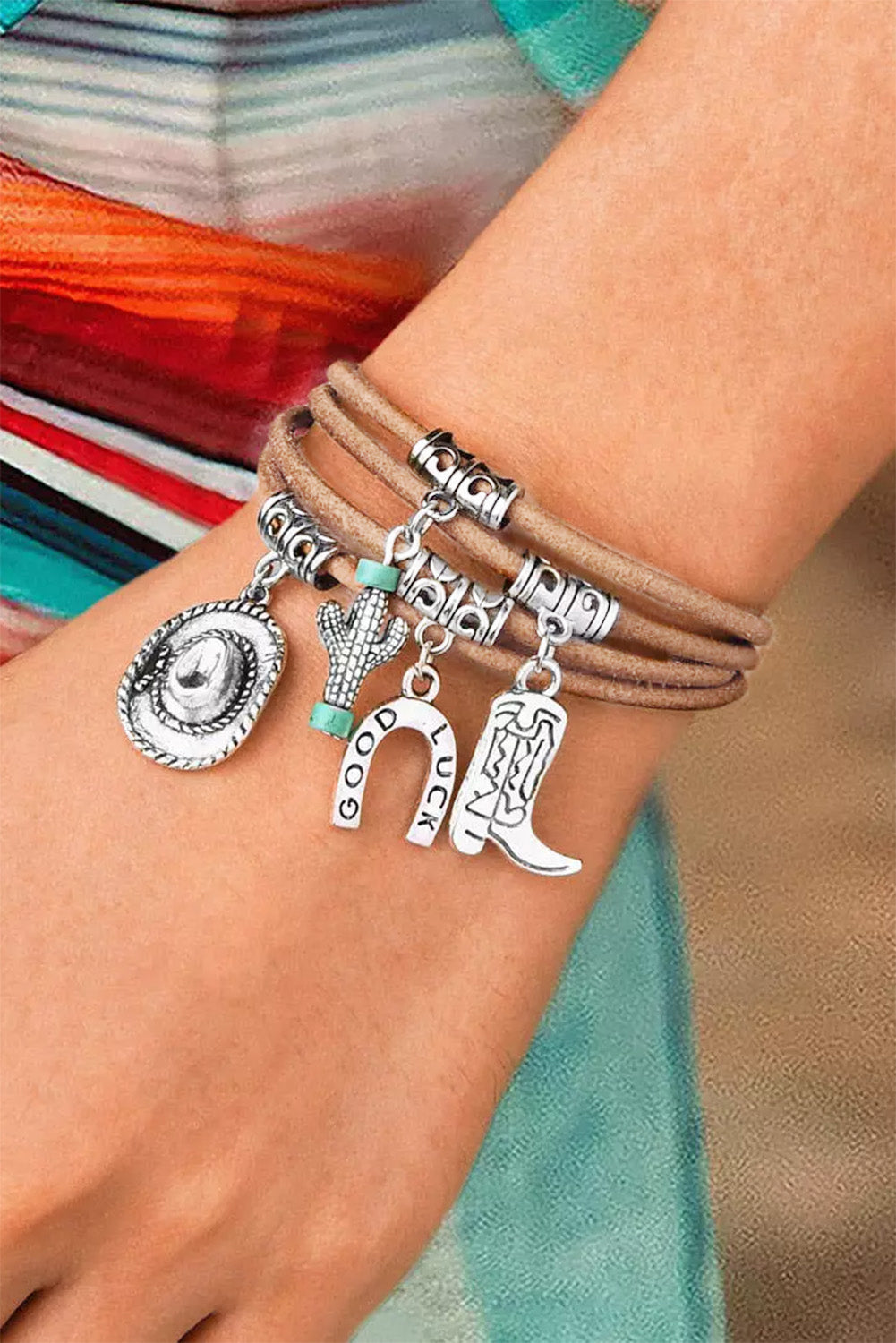 KROHN-E Damen Mehrschichtiges Armband Einzigartiges Design