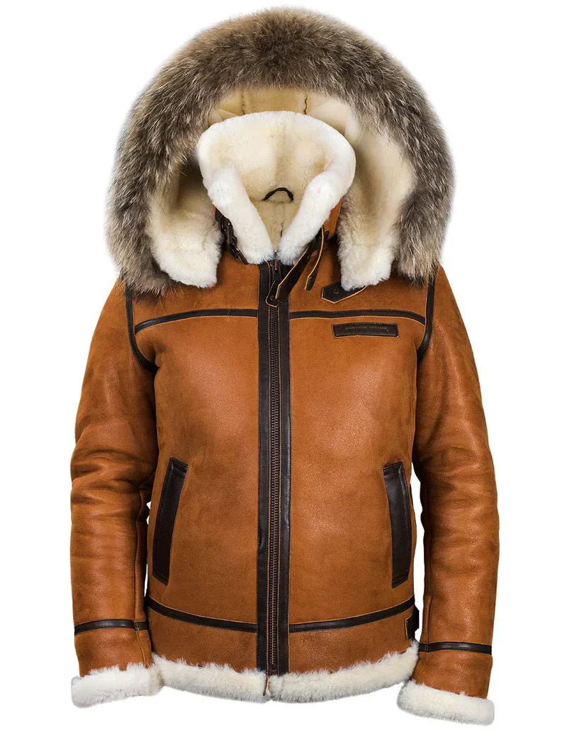 Krohn-e | Jacke mit Pelz
