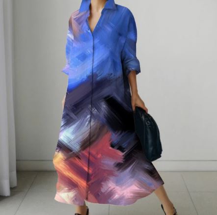 Elegantes Hemdkleid von Marie für Damen