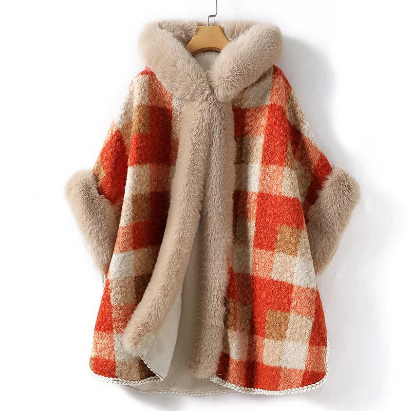Krohn-e | Faux Fur Winter Lockere Jacke - Krohn-e
