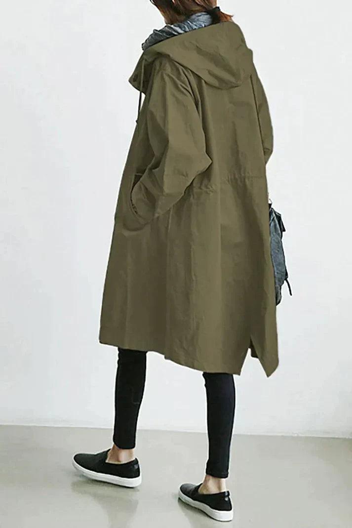 Antonia: Trenchcoat with Hood