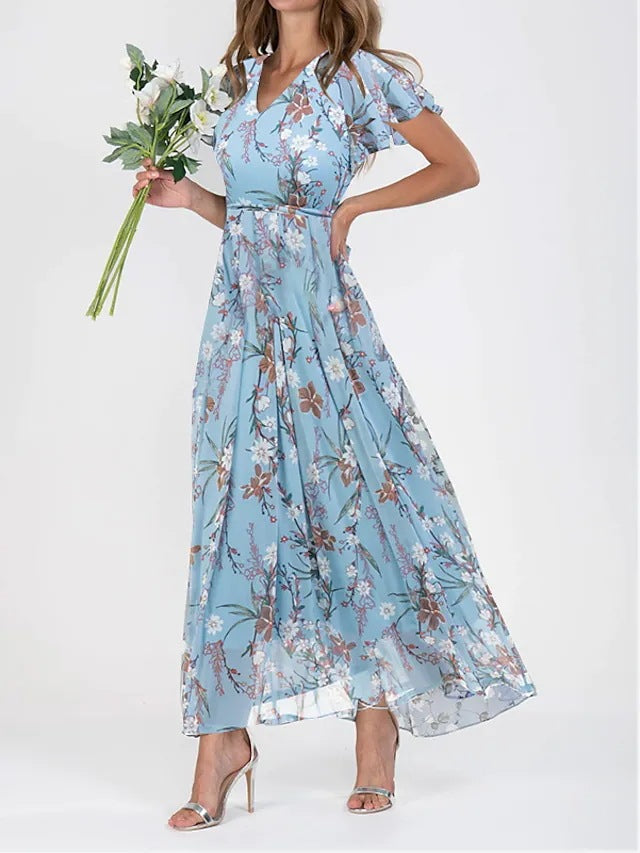 Pamy Sommerkleid mit Blumenmuster