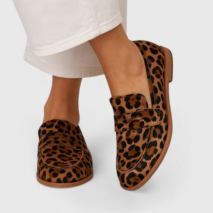 KROHN-E Damen Weiche Loafer Gepolstert Komfort