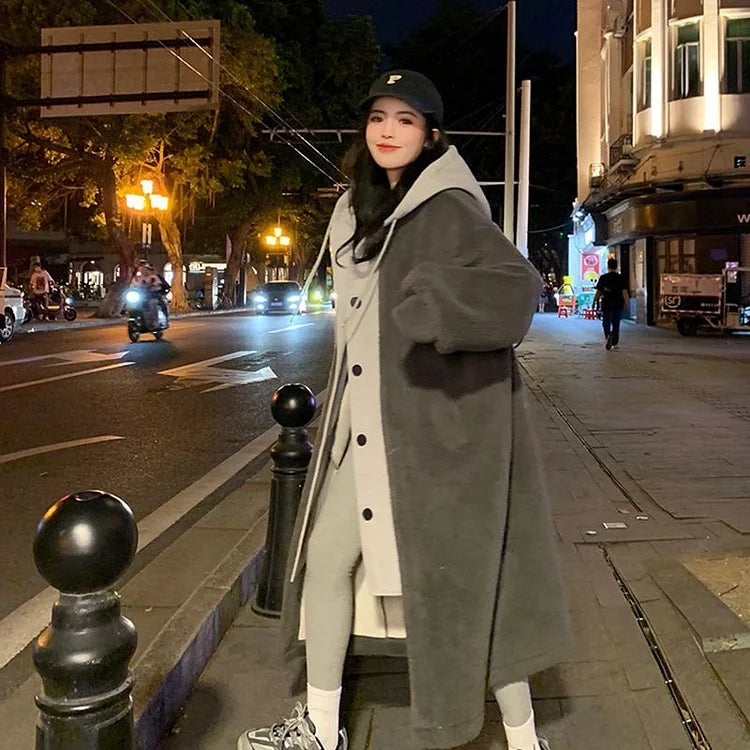 Krohn-e | Lammwoll-Hoodiejacke