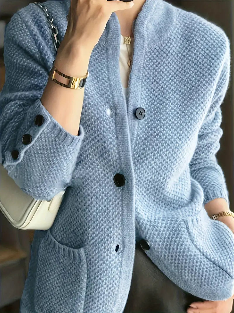 Krohn-e | Strickjacke mit Knöpfen