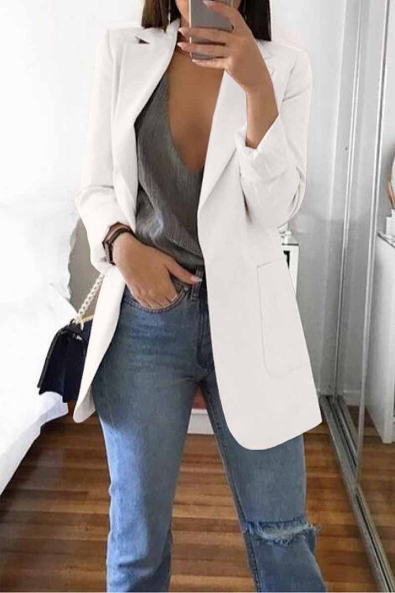 Clara: Comfortable Long Blazer