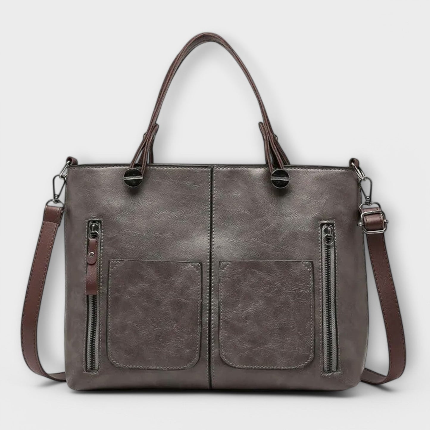 KROHN-E Damen Handtasche Multifunktion Mehrere Taschen Verstellbarer Riemen