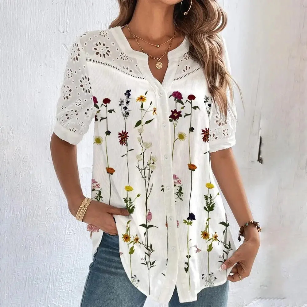 Sommerliche, elegante Bluse - Alessa