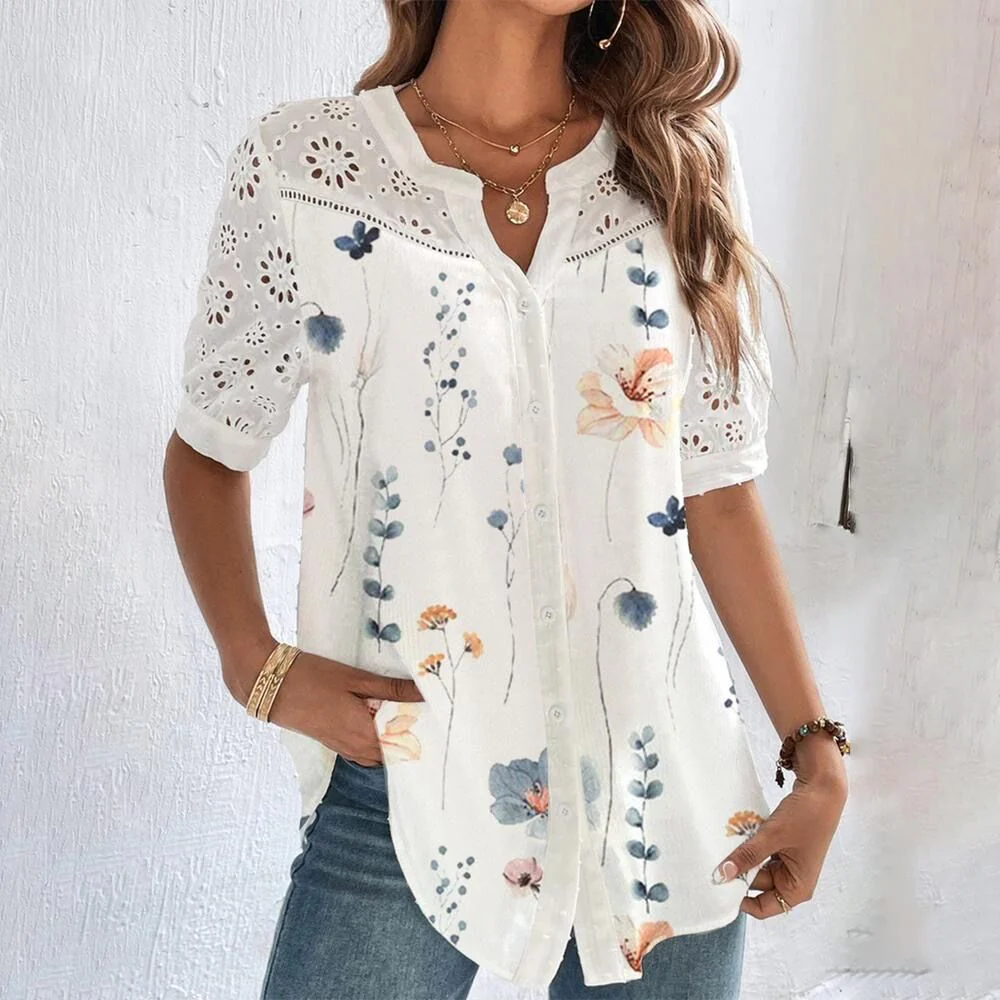 Sommerliche, elegante Bluse - Alessa