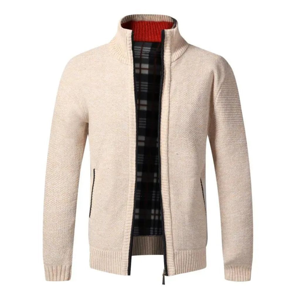 Herren-Fleecejacke Klyde: Elegant und warm