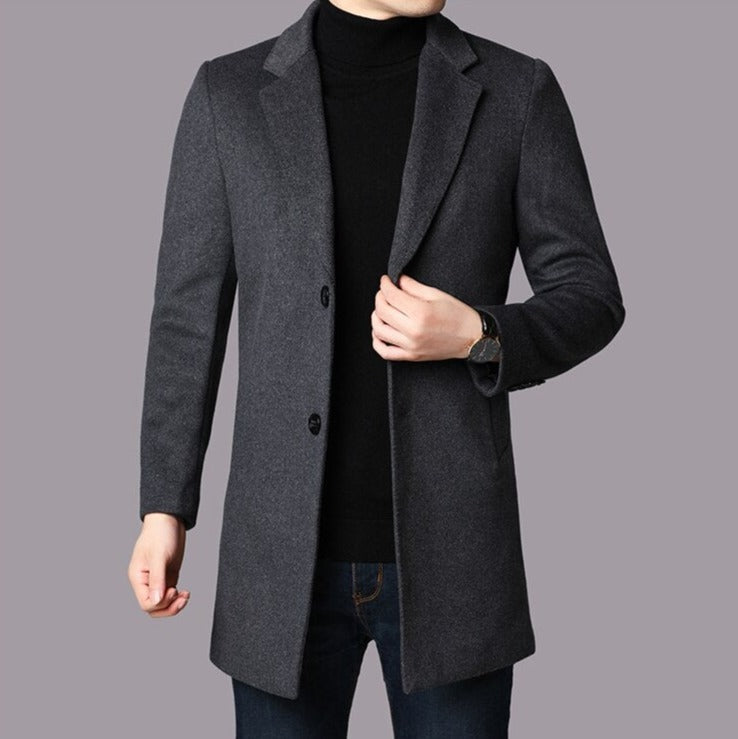 Herren-Business-Mantel Markus - elegant